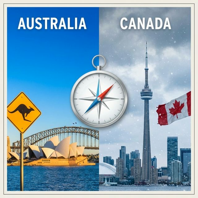2026年 澳洲 vs 加拿大：為什麼技術移民選擇澳洲？